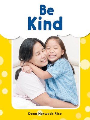 cover image of Be Kind Read-along ebook